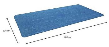 BESTWAY Тент солнечный для бассейнов 640*274 см / 732*366 см 58228