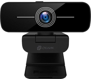 OKLICK Камера Web Оклик OK-C001FH черный 2Mpix (1920x1080) USB2.0 с микрофоном