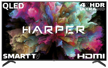HARPER 75Q850TS QLED UHD 4K SMART TV безрамочный