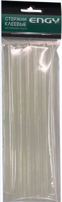 ENGY Стержни клеевые для термопистолета, 1,1х20 см, 6шт (357124)