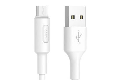 HOCO (6957531080138) X25 USB (m)-microUSB (m) 1.0м - белый