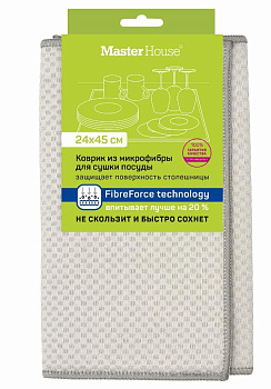 MASTER HOUSE Грэй из микрофибры 24*45см 60379