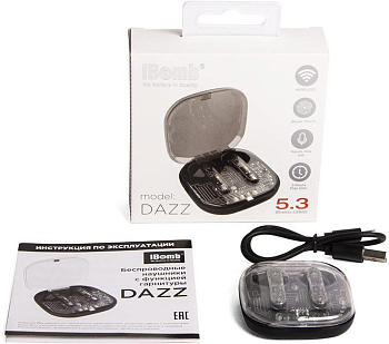 IBOMB Dazz наушники беспров. вкладыши