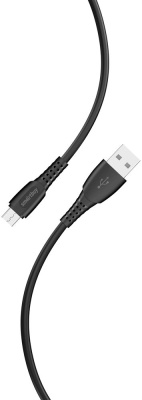 SMARTBUY (iK-12-S40b) S40 MicroUSB черный, 2.4 А, 1 м,
