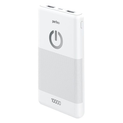 PERFEO (PF_B4297) SPLASH -10000 mah - белый