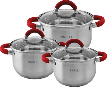 KELLI KL-4236 6 предметов красный