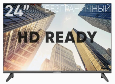 SOUNDMAX SM-LED24M05(черный) Безрамочный
