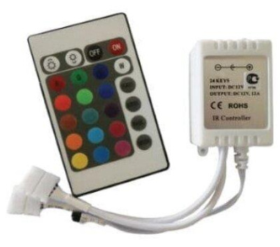 ECOLA CRS144ESB 144W 12V 12A с ИК пультом управления