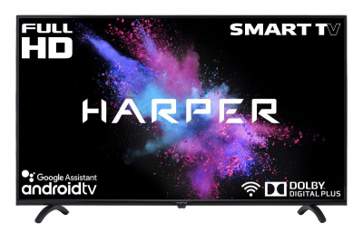 HARPER 40F720TS FHD SMART TV безрамочный