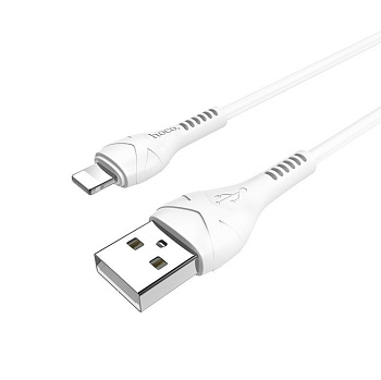 HOCO (6931474710499) X37 USB (m) - 8 Pin (m) 1.0m - белый