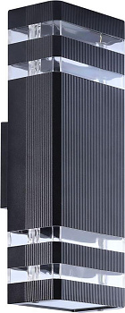 SMARTBUY ( SBL-WLBK5-2E27) настенный E27*2 -Black/IP65
