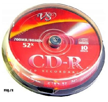 VS CD-R 80MIN 52x CAKE