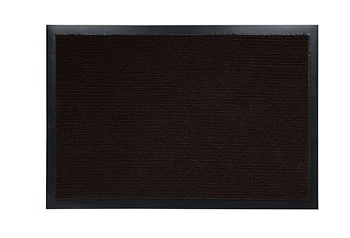 VORTEX 24191 Коврик влаговпитывающий, ребристый TRIP 50*80 см, коричневый / 10