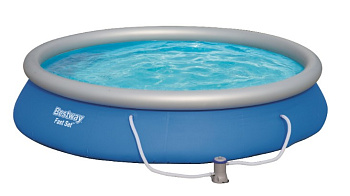 BESTWAY Бассейн с надувным бортом 457х84см 9677л 57313 (004783)