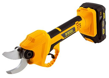 DENZEL Секатор аккумуляторный CP-30, 18В LI-ION 59435