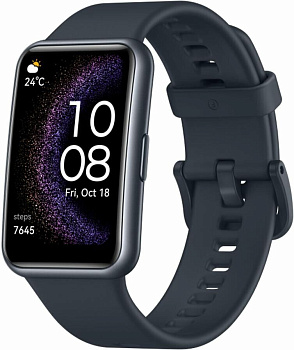 HUAWEI Watch FIT SE Stia-B39 Starry Black Silicone Strap (2948930)
