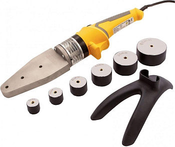 DENZEL Аппарат для сварки пласт. труб DWP-2000, Х-PRO, 2000Вт, 300 град.,компл насадок, 20 - 63 мм 9