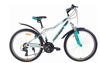 PIONEER FAVORITE 26"/16" white-mint-black