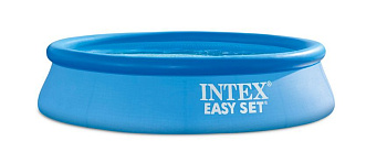 INTEX Бассейн с надувн.кольцом EASY SET 244*61 см + фильтр-насос ( Арт. 28108NP)