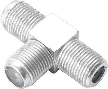 СИГНАЛ (24726) Переходник F гн. - F гн. метал. Тройник