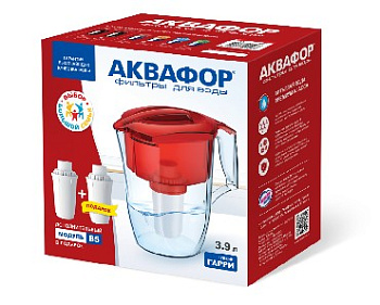 АКВАФОР ГАРРИ красный с доп.модулем