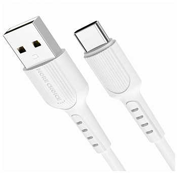 MORE CHOICE (4627151192918) K26a USB (m)-Type-C (m) 1.0м, белый