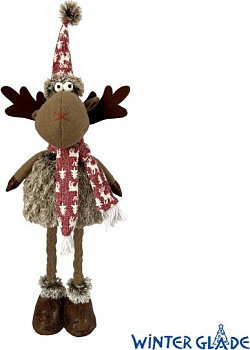 WINTER GLADE Фигурка Олень 70 см на телескопических ногах F4070