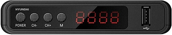 HYUNDAI DVB-T2 H-DVB520 + WiFi-адаптер черный