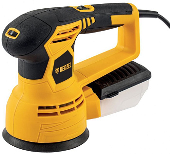 DENZEL OS-125 Машина шлифовальная эксцентриковая 450 Вт, 6000-12000 об/мин 27601