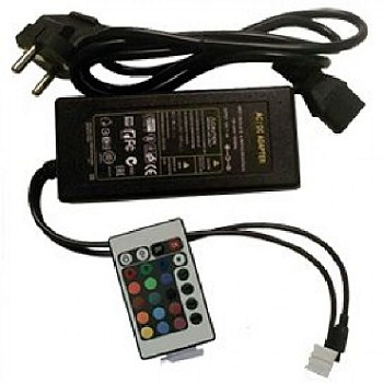 ECOLA CRM072ESB LED STRIP RGB IR CONTROLLER 72W 12V 6A