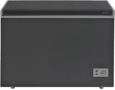 БИРЮСА W240KX 220л (ларь, глухая крышка) графит