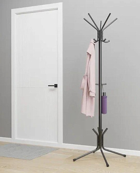 ЗМИ Вешалка напольная "МегаЛуч" (Черный) ВНПМЛ Ч