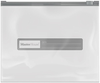 MASTER HOUSE Zip-Lock с бегунком,20х17 см, 1 литр, 15 шт 75166