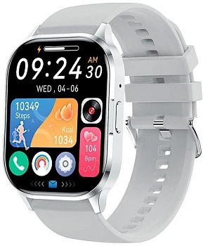 FONTEL iWatch 10 Amoled, серебристый