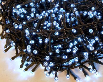 WINTER GLADE Холодный белый свет 370 ламп