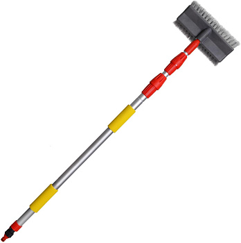 CLIM ART CA-SB-07 телескопическая с краном, щеткой 25см, мягкой щетиной 115-250см (CLA00177)
