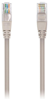 SMARTBUY (K-0950-100) литой UTP Кат.5e 5м серый