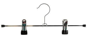 РЫЖИЙ КОТ Вешалка металлическая с клипсами, 29 см (008392)