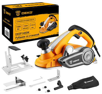 DEKO DKEP1400W со станиной, 1400 Вт, 110 мм 063-4337