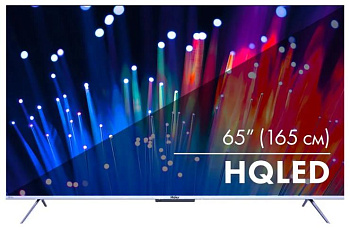 HAIER 65 SMART TV S3, QLED, 4K ULTRA HD, серебристый, СМАРТ ТВ, ANDROID