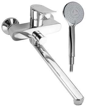 CONSUL 3170 Смеситель в ванную с дивектором на корпусе, шаровый