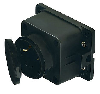 SMARTBUY (SBE-16-1-00-R) розетка, прямая 1-местная