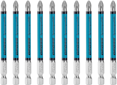 GROSS Бита PZ2х90мм, сталь S2, кругл.,10 шт. 112001