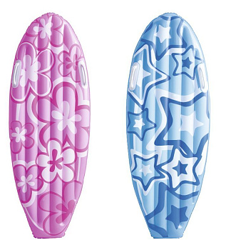 BESTWAY 42046 Надувная доска для плавания с ручками 114х46 см