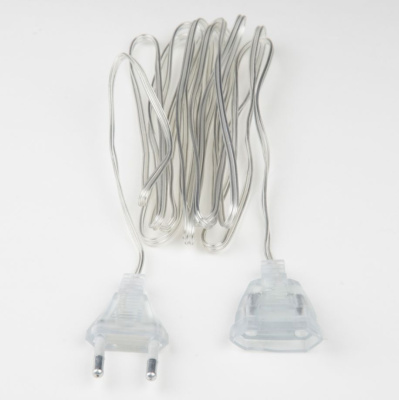 UNIEL (UL-00007299) UCX-Y25/10W-200 CLEAR Удлинитель для подключения гирлянд 2м