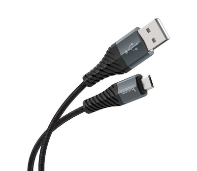 HOCO (6931474710543) X38 USB (m)-microUSB (m) 1.0м - черный