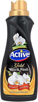 ACTIVE Гель для стирки черного белья "Gold Орхидея", 1000 мл Black (12/480)