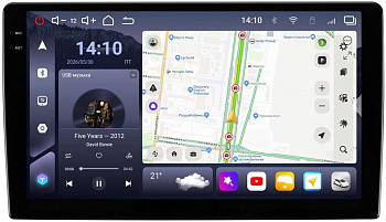 ASPECT AV-GT98, Монитор 9", 8/128 Гб, INCELL QLED 1360*800, 2 Core 1.8 GHz + 6 Core 1.5 GHz, Android 15, WiFi, 4G LTE, BT 5.4, 4х60 Вт,DSP, FAN