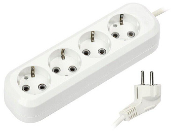 SMARTBUY (SBE-16-4-03-Z) 4 гнз х 3,0 м (16А/3.5кВт, ПВС 3х1.0)