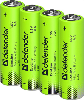 DEFENDER (56051) LR6-24box АА, бокс, 24 шт., EcoLine